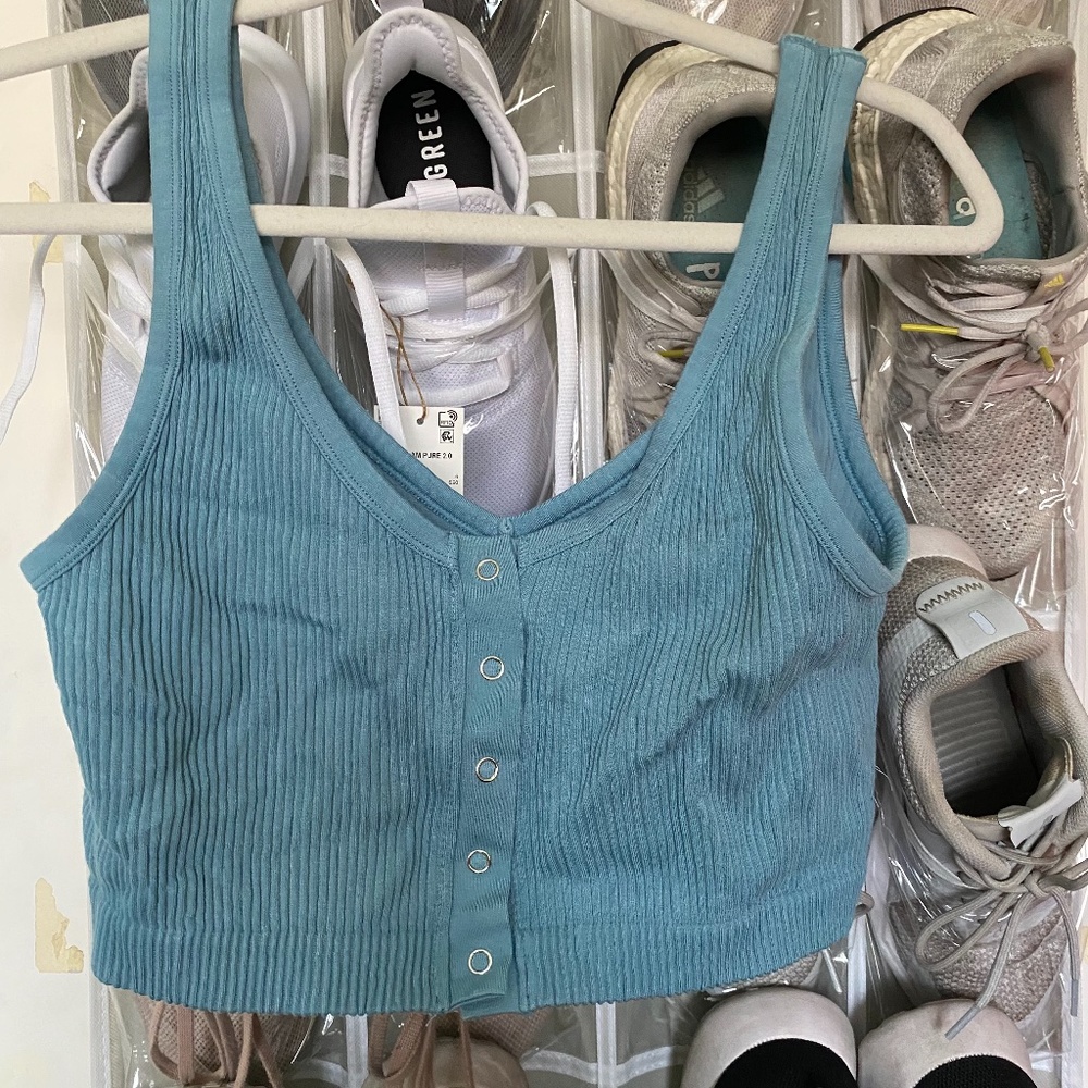 NWOT Aerie Ribbed Longline Bralette